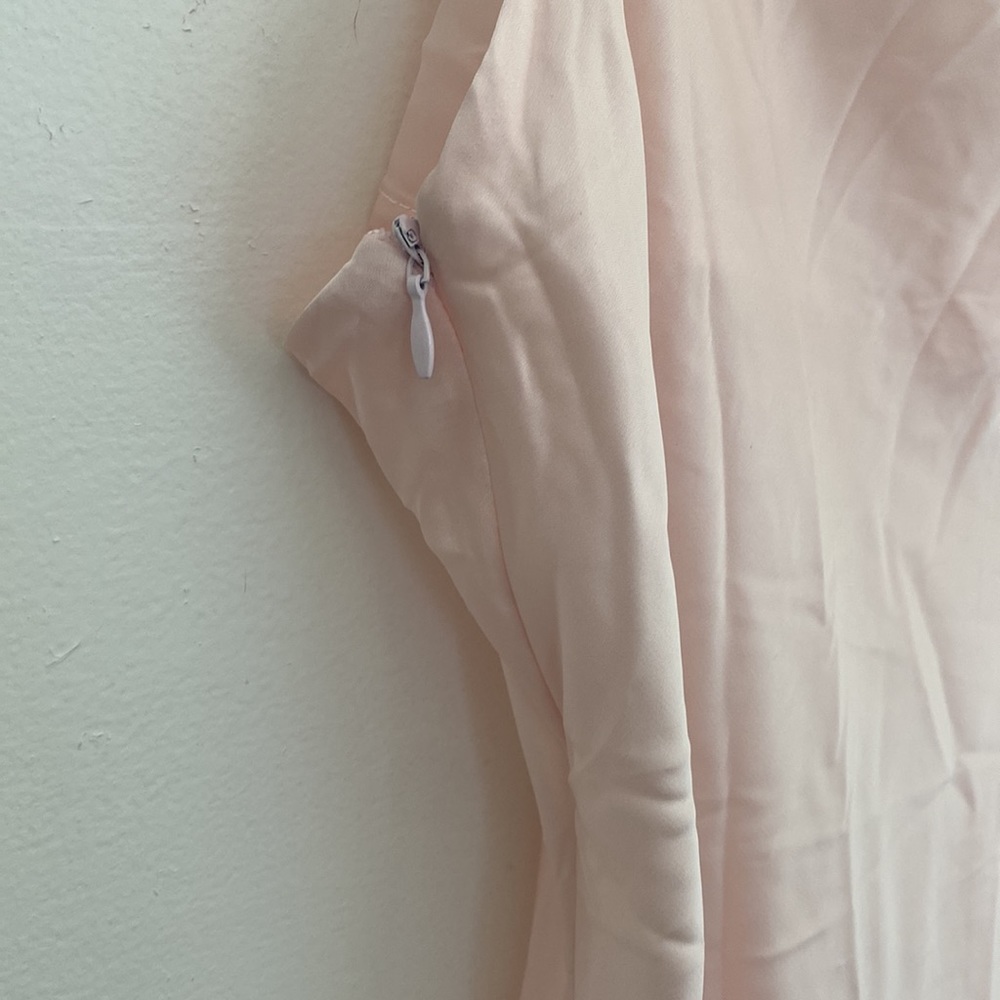 Vintage baby pink slip dress - Picture 3 of 7